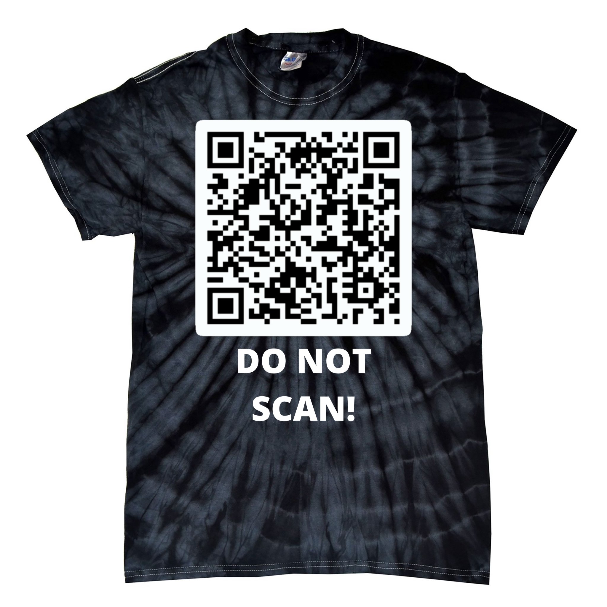 Funny Rick Roll Meme QR Code Do Not Scan Design Poster