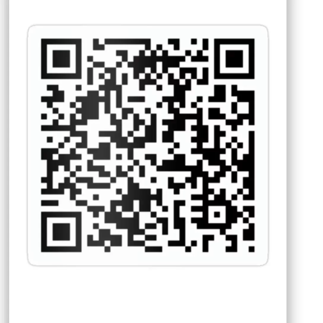 Rick Roll QR Code - Scan For Free Drinks