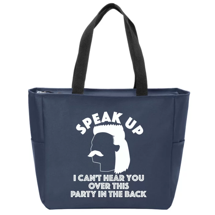 Funny Redneck, Redneck Gift, Funny Redneck Mullet Zip Tote Bag