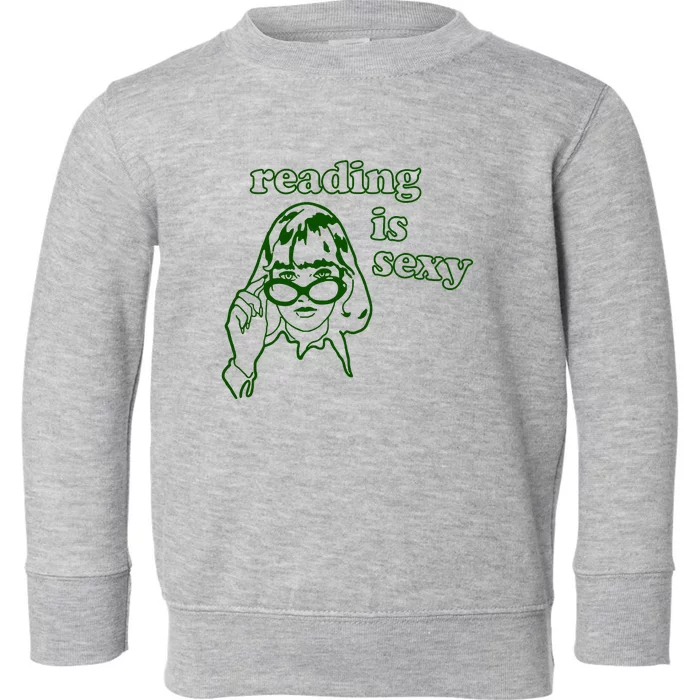 Funny Rory Reading Is Sexy Toddler Sweatshirt