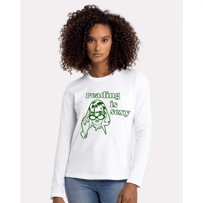 Funny Rory Reading Is Sexy Womens Cotton Relaxed Long Sleeve T-Shirt