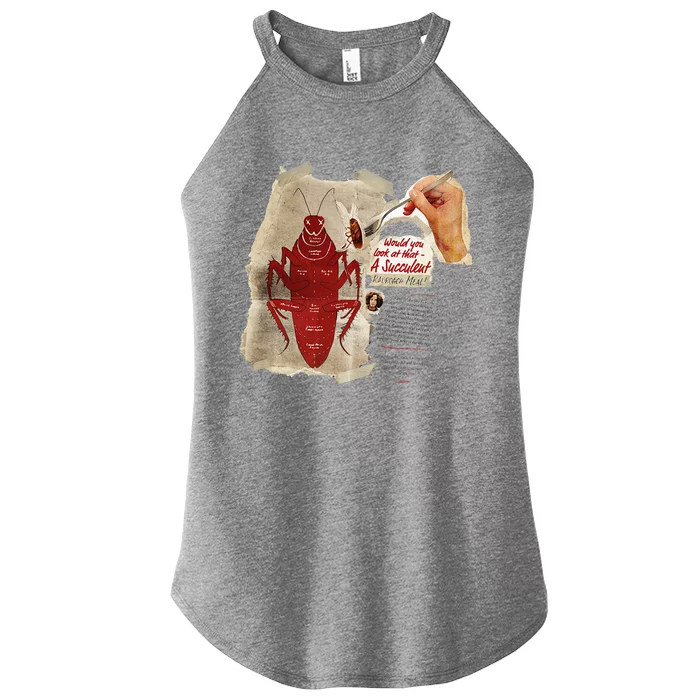 Fallout Radroach Retro Ad Women’s Perfect Tri Rocker Tank