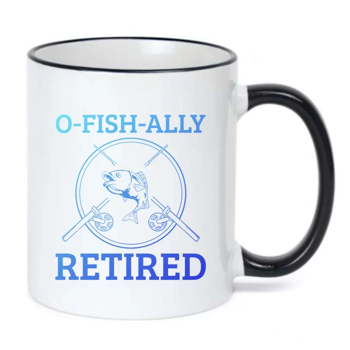 Fishing Retiret Retired Fisher Grandpa Great Gift Black Color Changing Mug