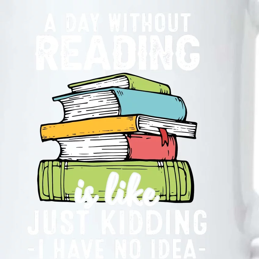 Funny Reading Reader Bookworm Saying Reading Books Lover Black Color Changing Mug