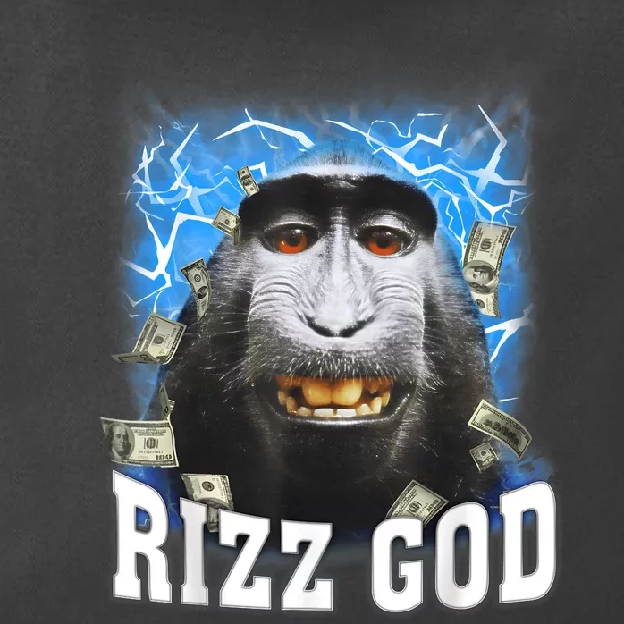 Funny Rizz Rizzler Rizz God Trending Meme Funny Rizz Zip Tote Bag