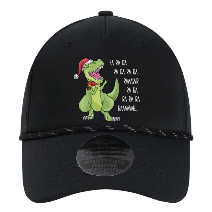 Fa Ra Ra Rawr Trex Dino Singing Great Gift Christmas Song Funny Gift Performance The Dyno Cap