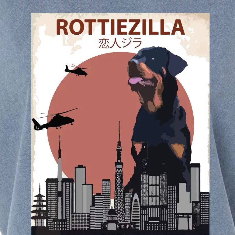 Funny Rottweiler Rottie Dog Lovers Gift Garment-Dyed Women's Muscle Tee