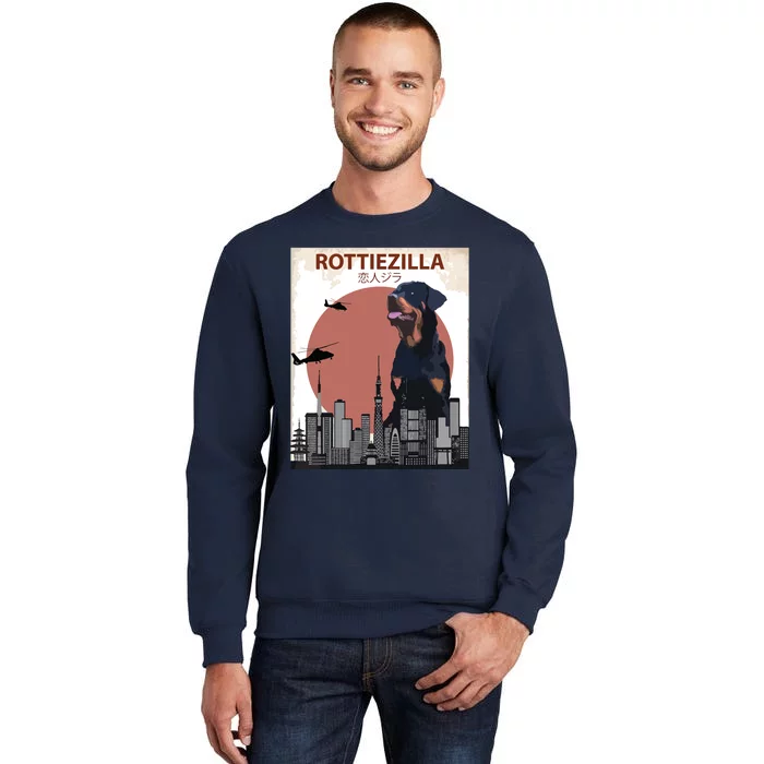 Funny Rottweiler Rottie Dog Lovers Gift Tall Sweatshirt