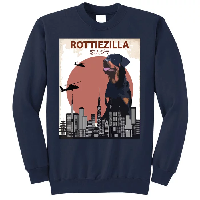 Funny Rottweiler Rottie Dog Lovers Gift Tall Sweatshirt