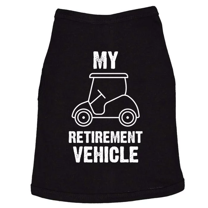 Funny Retirement Retired Golf Gift Doggie Tank