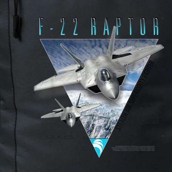 F22 Raptor Stealth Air Superiority Fighter Daily Commute Backpack