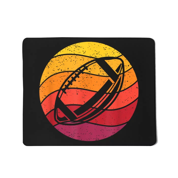 Football Retro Style Vintage Mousepad