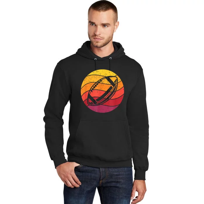 Football Retro Style Vintage Tall Hoodie