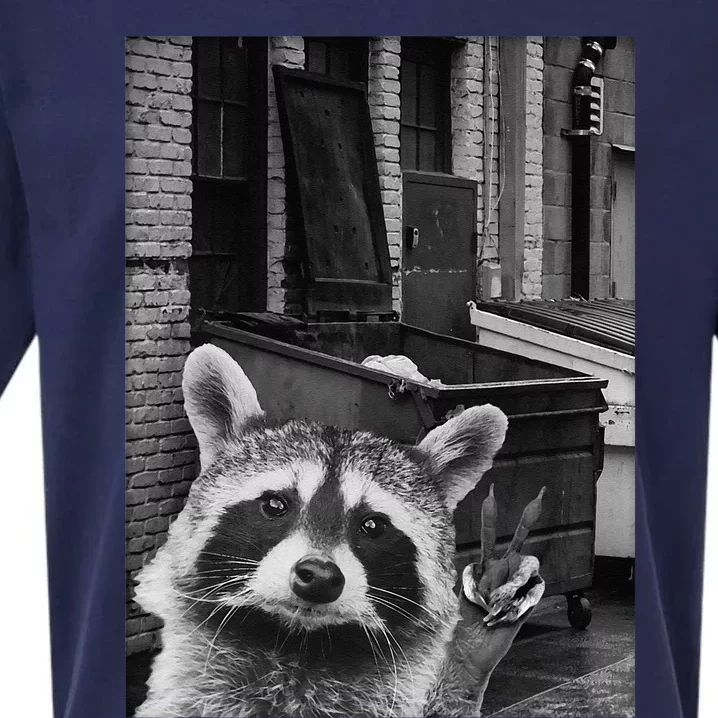 Funny Raccoon Selfie Raccoon Funny Raccoon Sueded Cloud Jersey T-Shirt