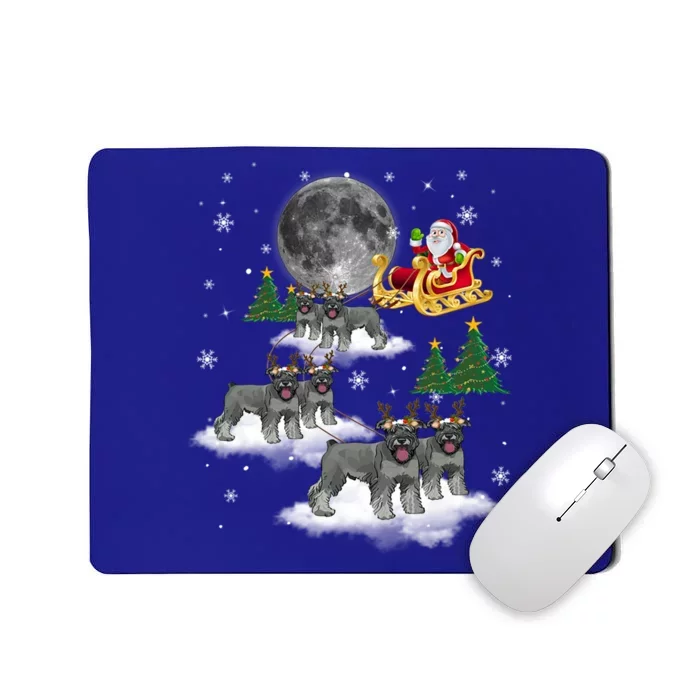 Funny Reindeer Shih Tzu Xmas Santa Christmas Dog Lover Funny Gift Mousepad