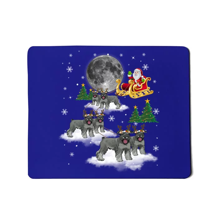 Funny Reindeer Shih Tzu Xmas Santa Christmas Dog Lover Funny Gift Mousepad