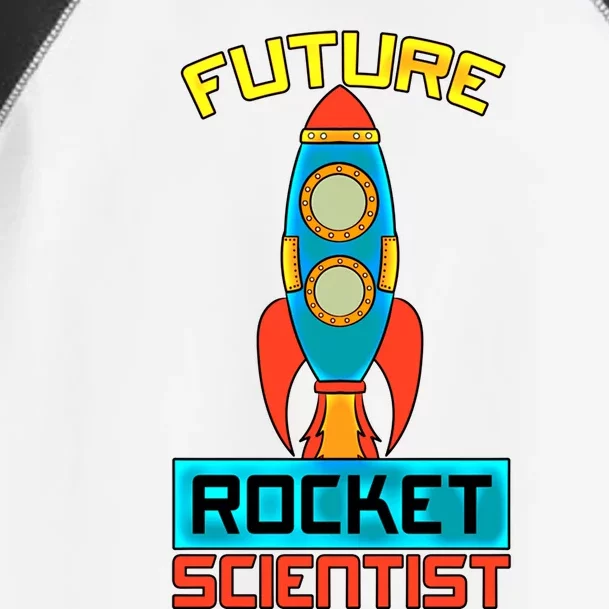 Future Rocket Scientist Spaceship Planets Space Gift Toddler Fine Jersey T-Shirt