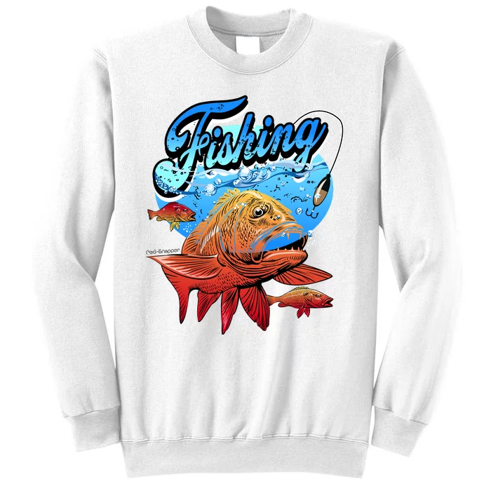 Fishing Red Snapper Sweatshirt