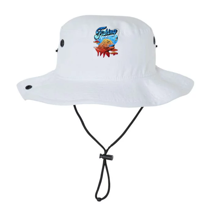 Fishing Red Snapper Legacy Cool Fit Booney Bucket Hat