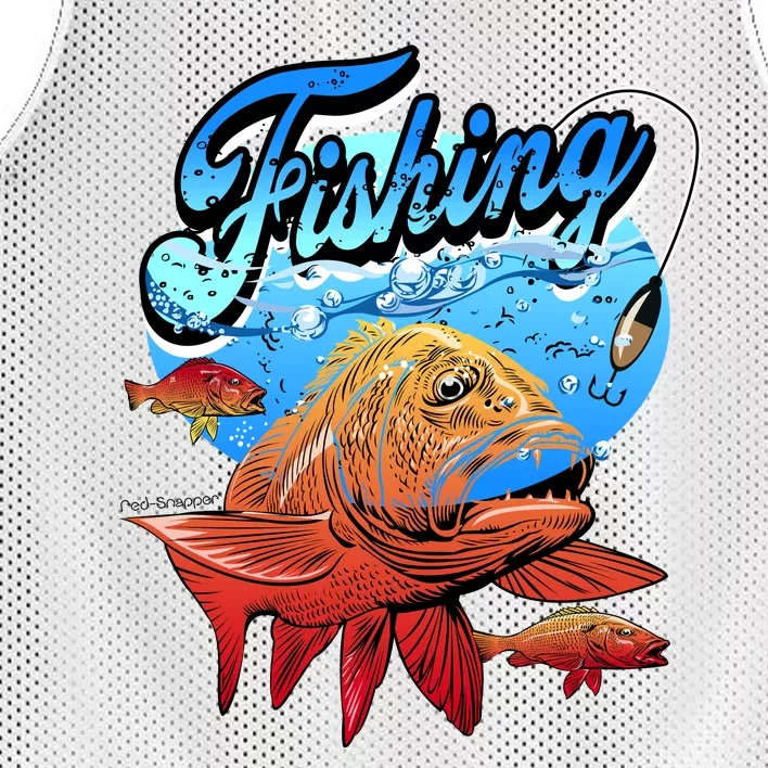 Red Snapper Fishing Fisherman T-Shirt - Celebrate Prints