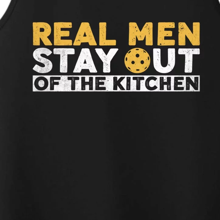 Funny Real Stay Out Of Kitchen Traditional Quote Gift Performance Tank