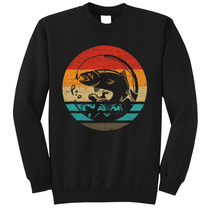 Fishing Retro Style Vintage Sweatshirt