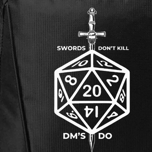 Fantasy RPG Swords Don't Kill People Dungeon Game Masters Do City Backpack