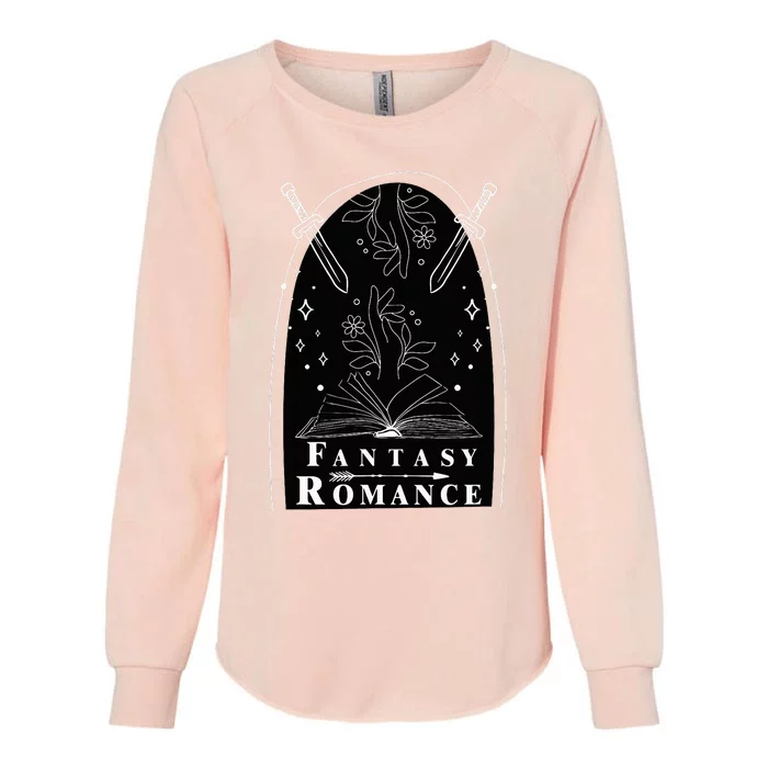 Fantasy Romance Smut Book Lover Bookworm Womens California Wash Sweatshirt