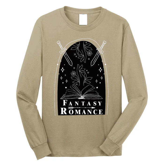 Fantasy Romance Smut Book Lover Bookworm Long Sleeve Shirt