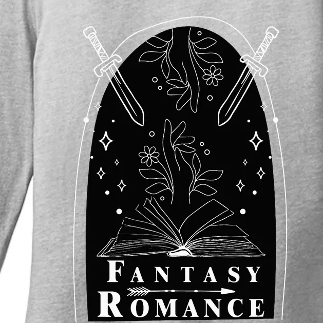 Fantasy Romance Smut Book Lover Bookworm Womens CVC Long Sleeve Shirt