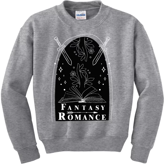 Fantasy Romance Smut Book Lover Bookworm Kids Sweatshirt