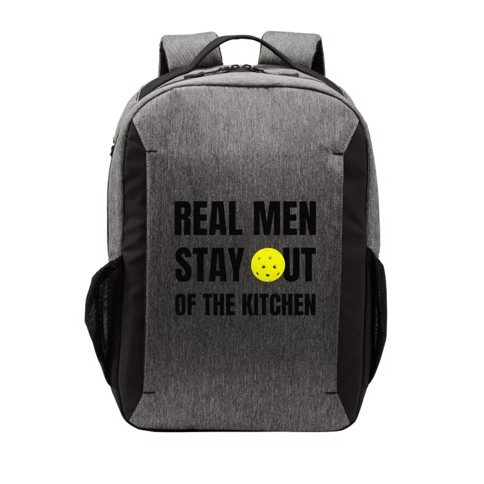 Funny Real Stay Out Of The Kitchen Pickleball Vector Backpack