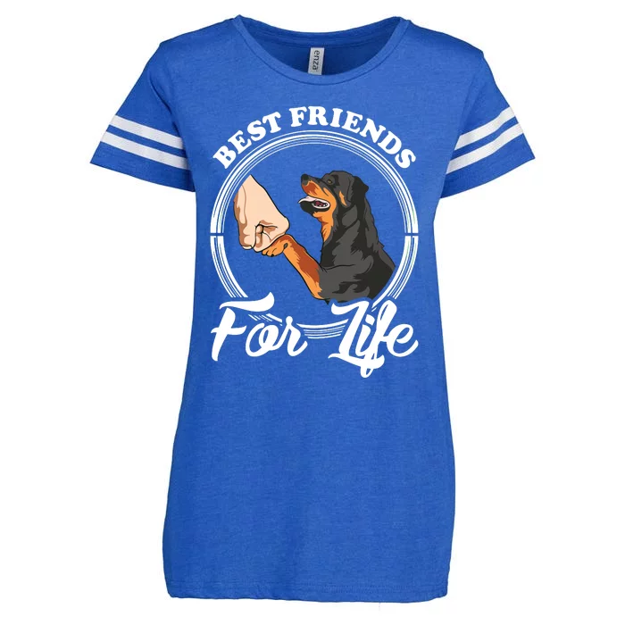 Funny Rottweiler Shirts Rottweiler Lover Enza Ladies Jersey Football T-Shirt