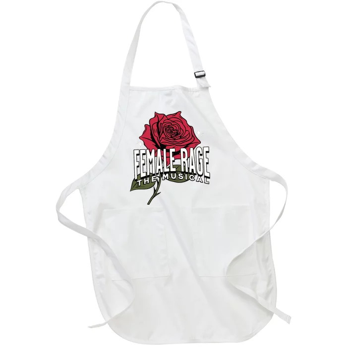 Female Rage The Musical Full-Length Apron With Pocket