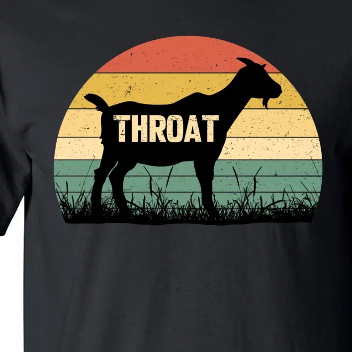 Funny Retro Throat Goat Sunset - Adult Humor Costume Tall T-Shirt