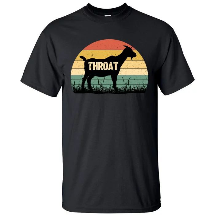 Funny Retro Throat Goat Sunset - Adult Humor Costume Tall T-Shirt