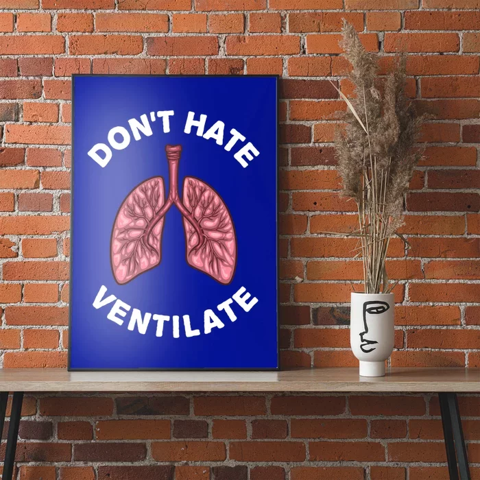 Funny Respiratory Therapy Rt Art Lung Doctor Gift Poster