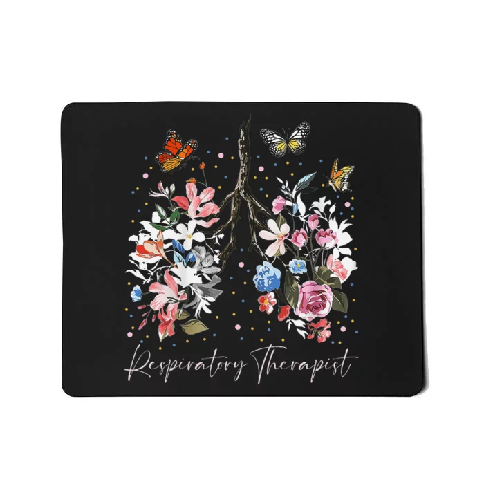 Funny Respiratory Therapist Therapy Lung Happy Easter Day Mousepad