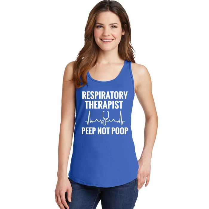 Funny Respiratory Therapy Rt Therapy Rtt Therapist Gift Ladies Essential Tank