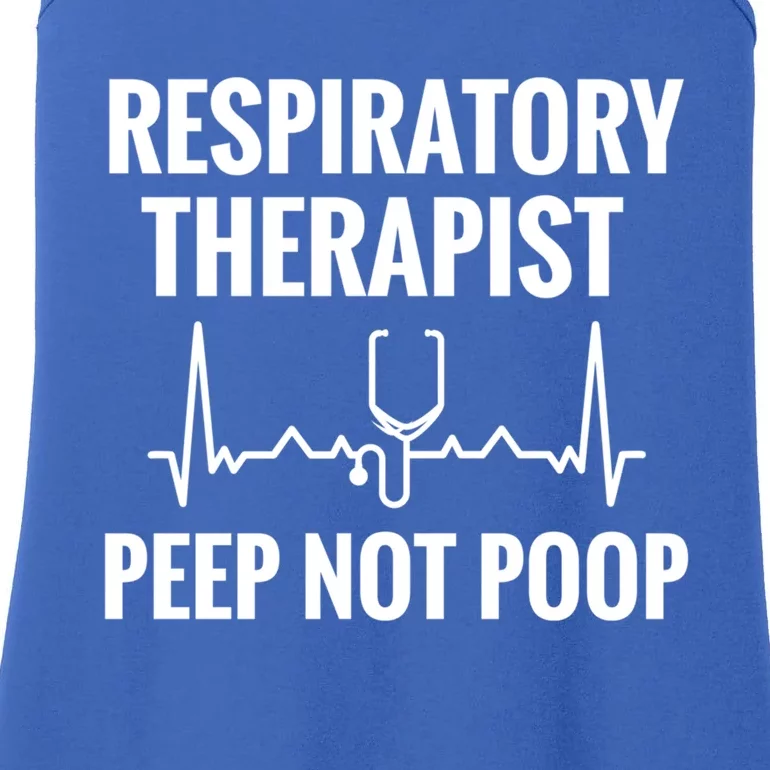 Funny Respiratory Therapy Rt Therapy Rtt Therapist Gift Ladies Essential Tank