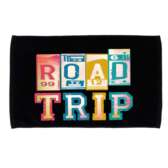 Family Road Trip Matching Family Vacation Microfiber Hand Towel