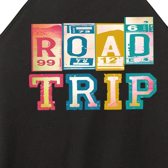 Family Road Trip Matching Family Vacation Women’s Perfect Tri Rocker Tank