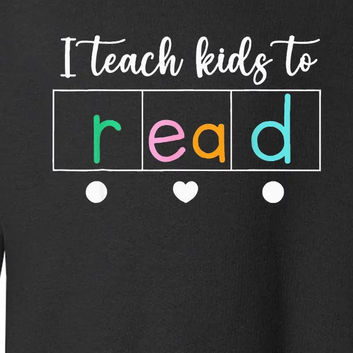 funny reading teacher Toddler Sweatshirt