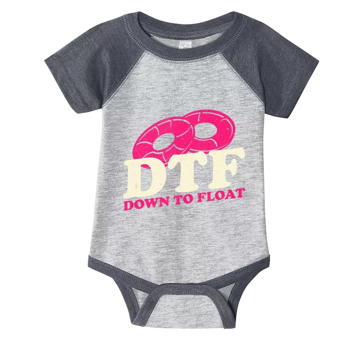 Funny River Tubing Drink Float Pee Repeat Summer Float Trip Infant Baby Jersey Bodysuit