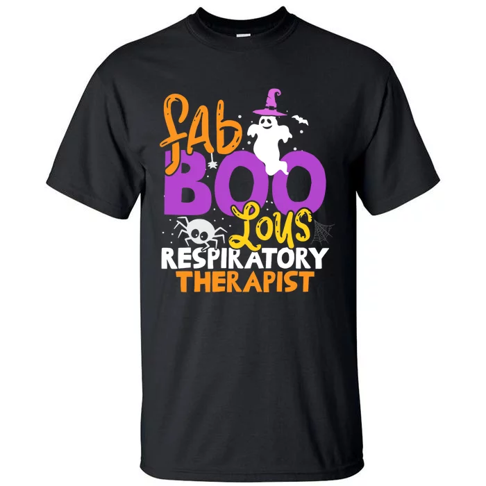 Faboolous Respiratory Therapist Ghost Halloween Costume Tall T-Shirt