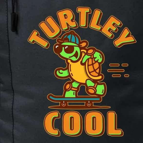 Funny Retro Turtley Cool Skateboarding Turtle Daily Commute Backpack