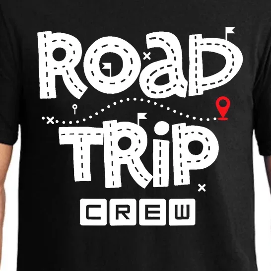 Family Road Trip Squad - Road Trip Crew Pajama Set