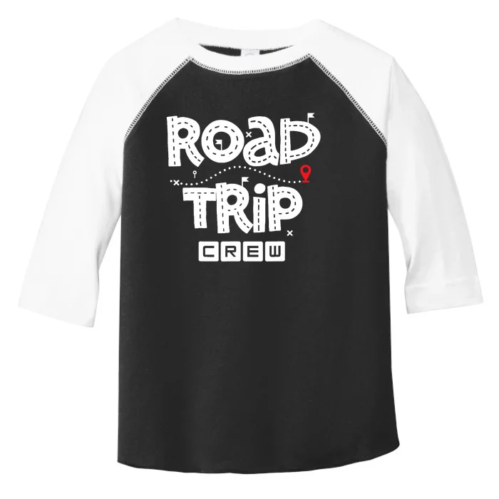 Family Road Trip Squad - Road Trip Crew Toddler Fine Jersey T-Shirt