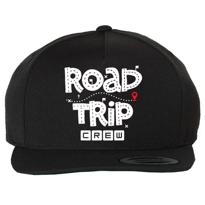 Family Road Trip Squad - Road Trip Crew Wool Snapback Cap