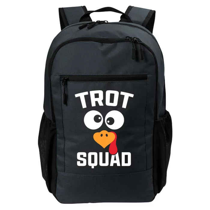 Funny Running Turkey Trot Squad Thanksgiving Meaningful Gift Daily Commute Backpack